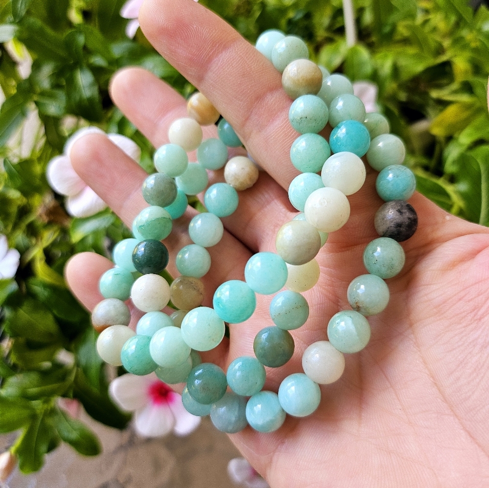 Caribbean calcite bracelet